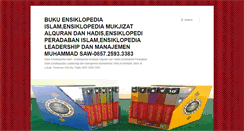 Desktop Screenshot of bukuensiklopediaislam.com